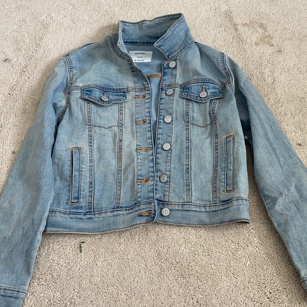 light wash jean jacket